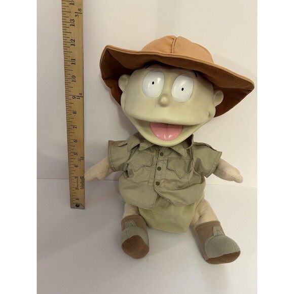 Rugrats Talking Safari Tommy Pickles 16" 1998 Mattel Doll Plush Works - Picture 5 of 11